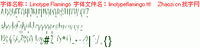 查看字体及作者详细介绍