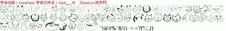 查看字体及作者详细介绍