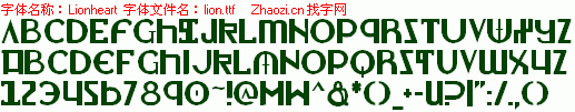 查看字体及作者详细介绍