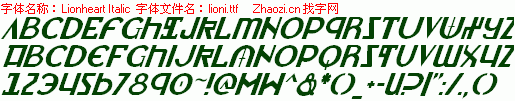 查看字体及作者详细介绍