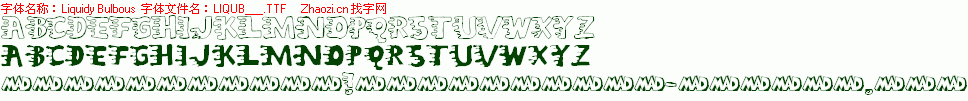 查看字体及作者详细介绍