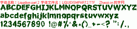 查看字体及作者详细介绍