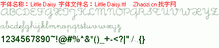 查看字体及作者详细介绍