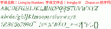 查看字体及作者详细介绍