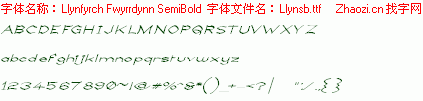 查看字体及作者详细介绍