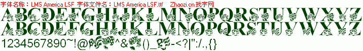 查看字体及作者详细介绍