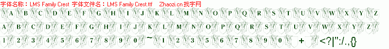 查看字体及作者详细介绍