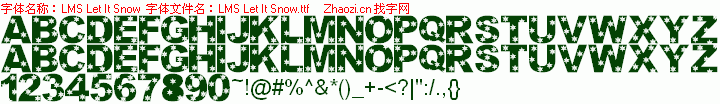 查看字体及作者详细介绍