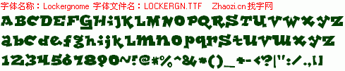查看字体及作者详细介绍