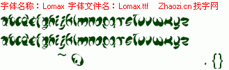查看字体及作者详细介绍