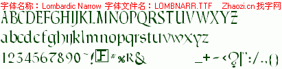 查看字体及作者详细介绍