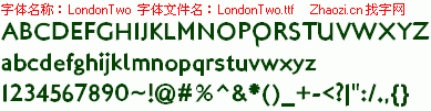 查看字体及作者详细介绍