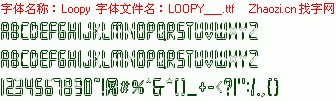 查看字体及作者详细介绍