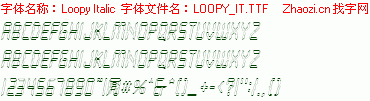 查看字体及作者详细介绍