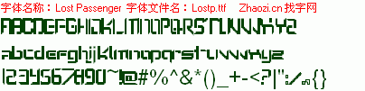 查看字体及作者详细介绍