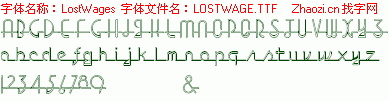 查看字体及作者详细介绍