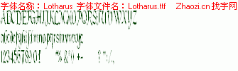 查看字体及作者详细介绍