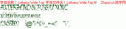 查看字体及作者详细介绍