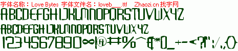 查看字体及作者详细介绍