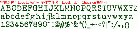 查看字体及作者详细介绍