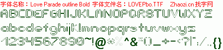 查看字体及作者详细介绍