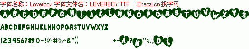 查看字体及作者详细介绍