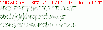 查看字体及作者详细介绍