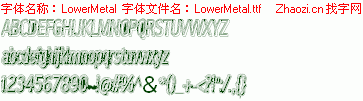 查看字体及作者详细介绍