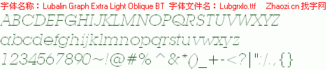 查看字体及作者详细介绍