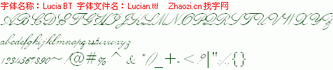 查看字体及作者详细介绍