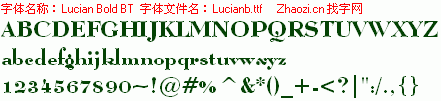 查看字体及作者详细介绍