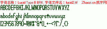 查看字体及作者详细介绍
