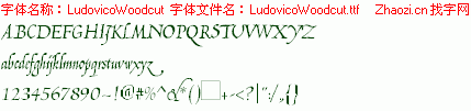 查看字体及作者详细介绍