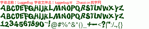 查看字体及作者详细介绍