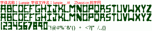 查看字体及作者详细介绍