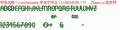 查看字体及作者详细介绍