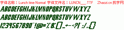 查看字体及作者详细介绍