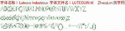 查看字体及作者详细介绍