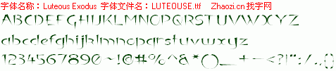 查看字体及作者详细介绍