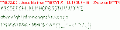 查看字体及作者详细介绍