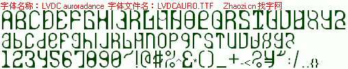 查看字体及作者详细介绍