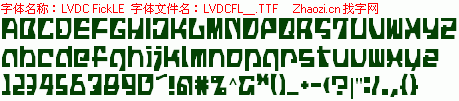 查看字体及作者详细介绍