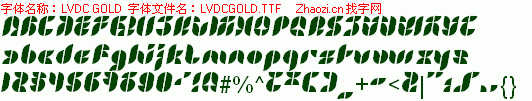 查看字体及作者详细介绍