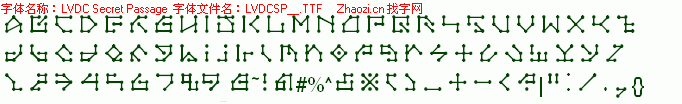 查看字体及作者详细介绍