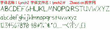 查看字体及作者详细介绍