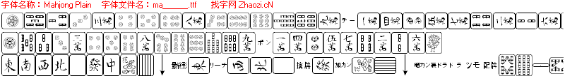 查看字体及作者详细介绍