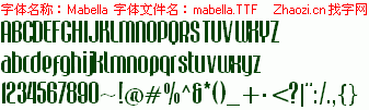 查看字体及作者详细介绍