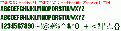 查看字体及作者详细介绍