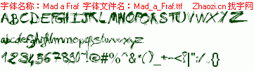 查看字体及作者详细介绍