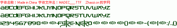 查看字体及作者详细介绍
